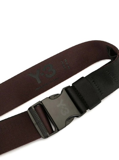 Y-3 clasp-buckle belt outlook