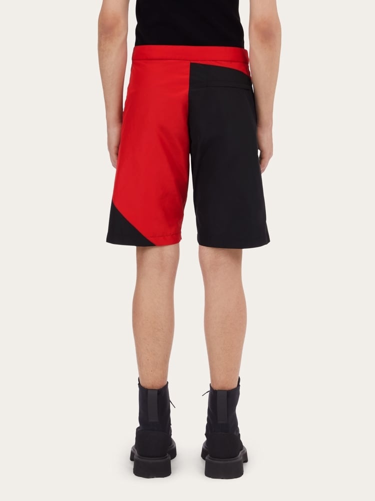 TWO TONE SWIMMING TRUNKS - 3