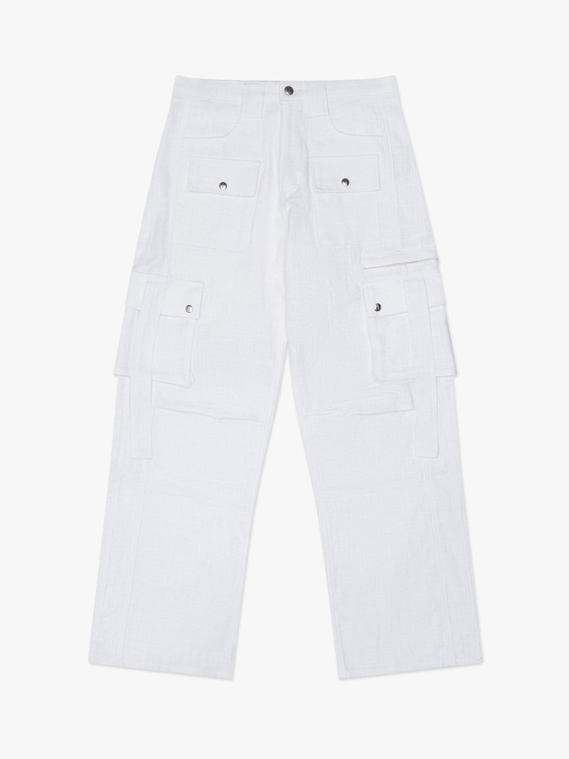 AMARO LINEN CARGOS 1