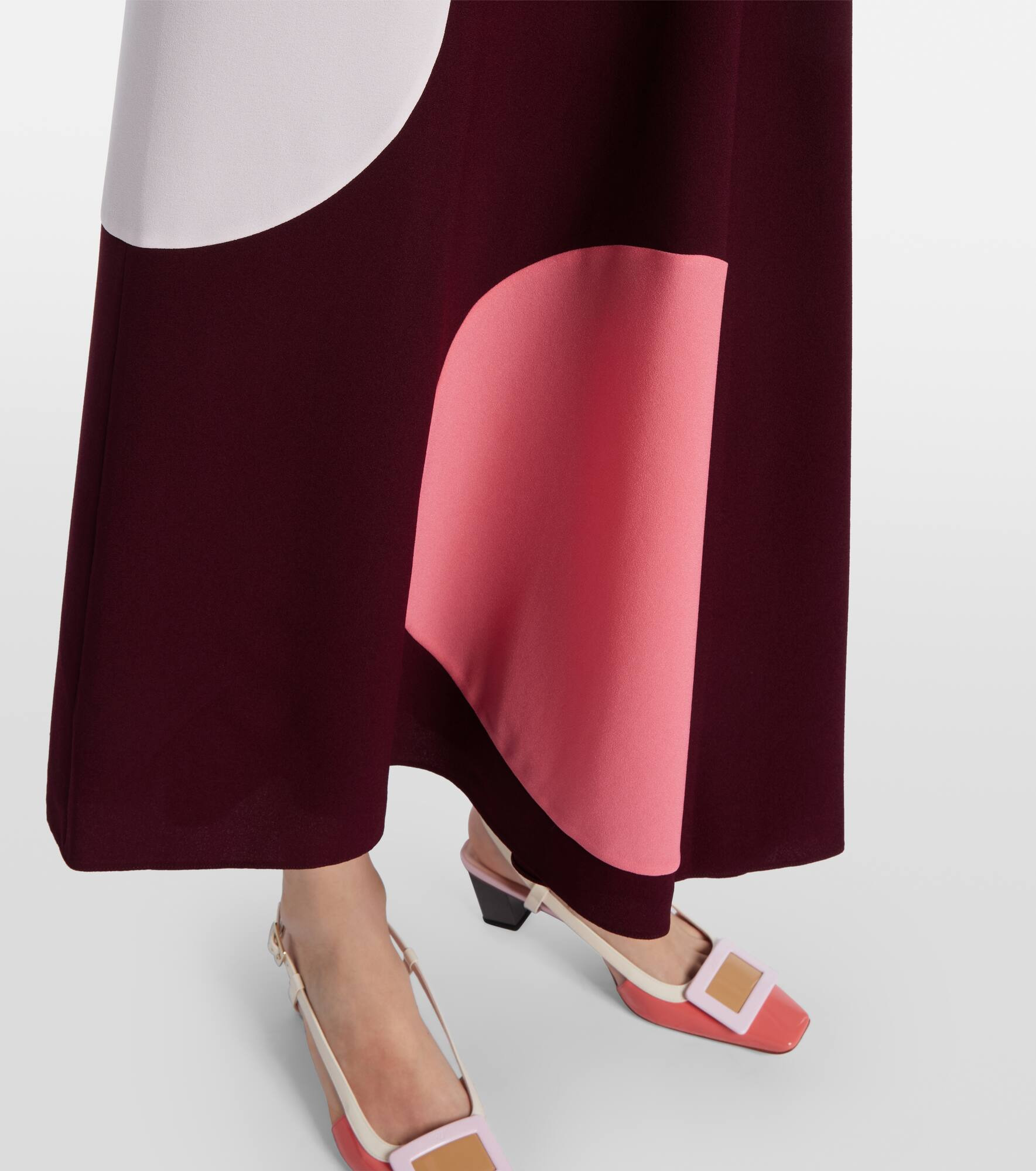Withiel printed crêpe midi dress - 6