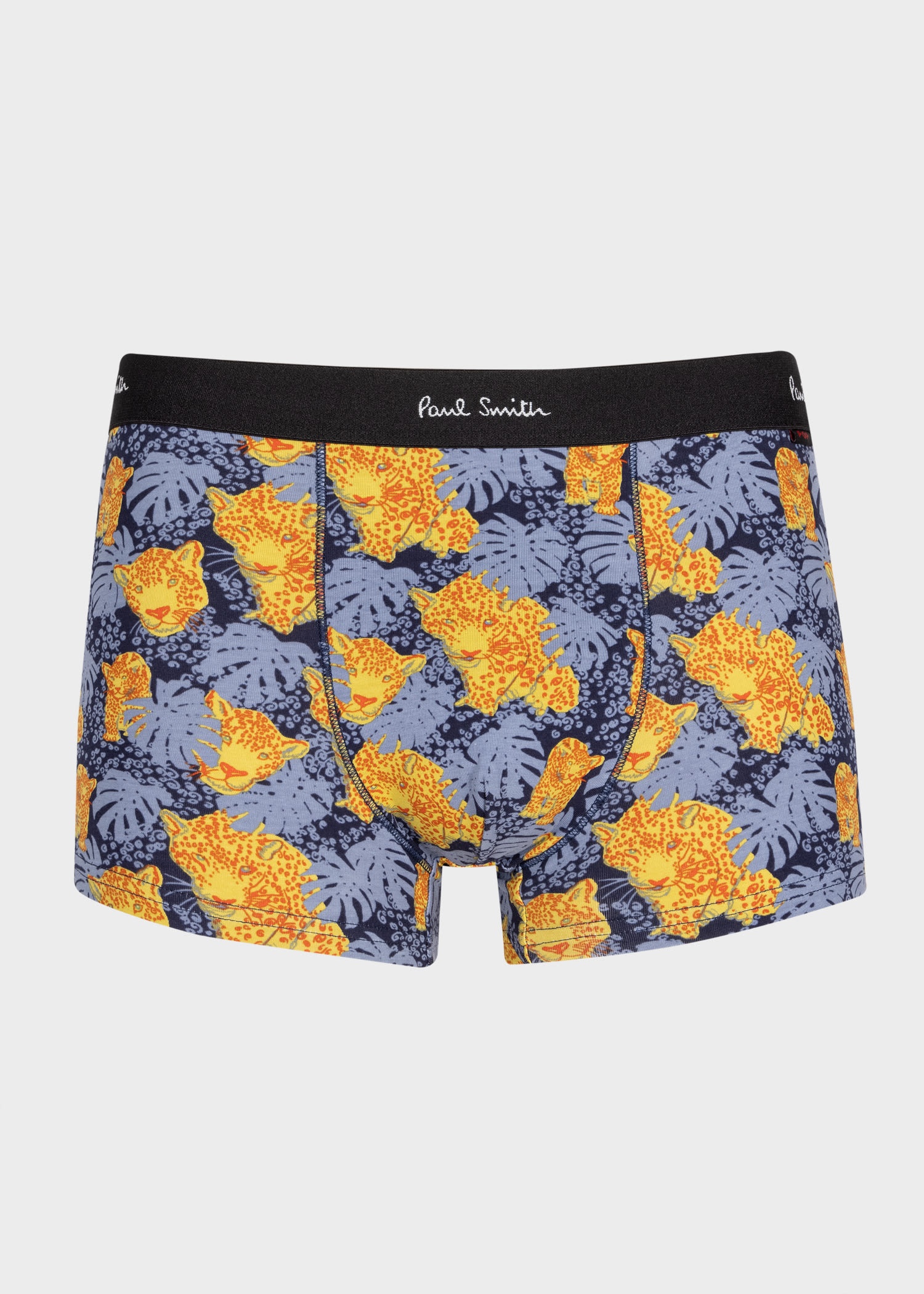 'Jaguar' Print Low-Rise Boxer Briefs - 1
