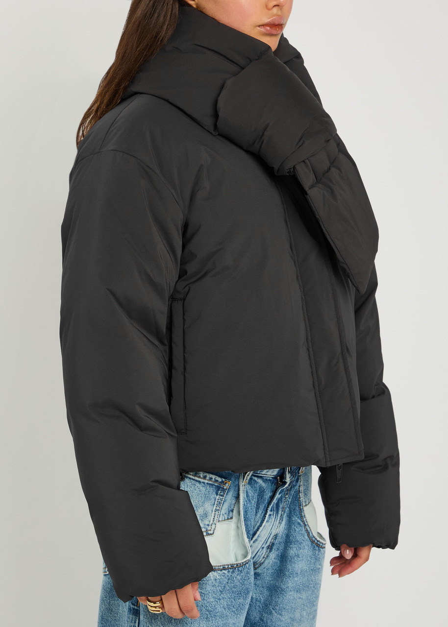 Alexander Wang Logo-embroidered Quilted Shell Jacket - 2