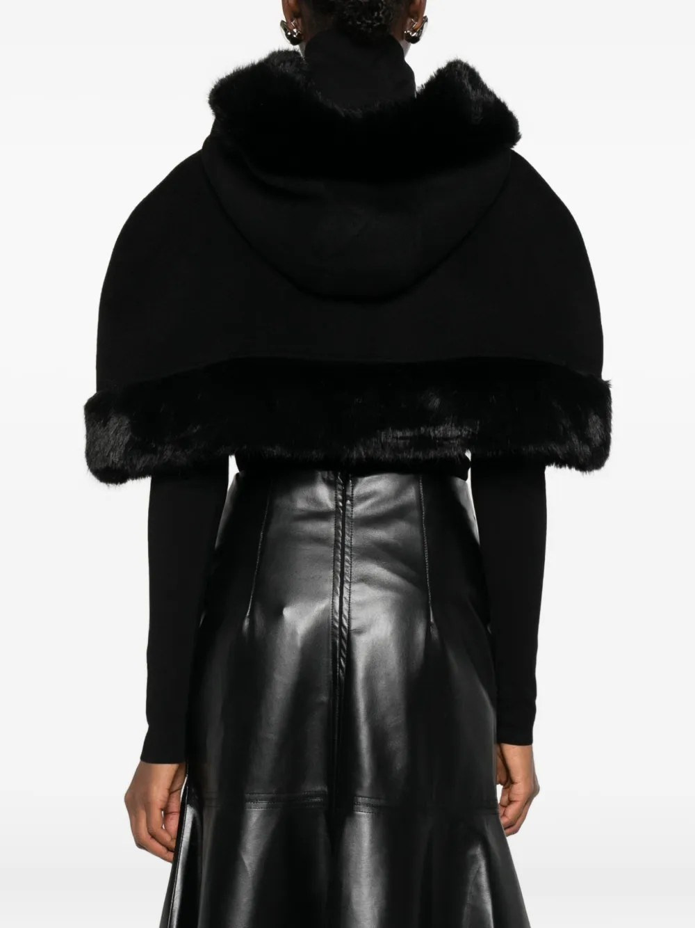 Marta wool cape - 3