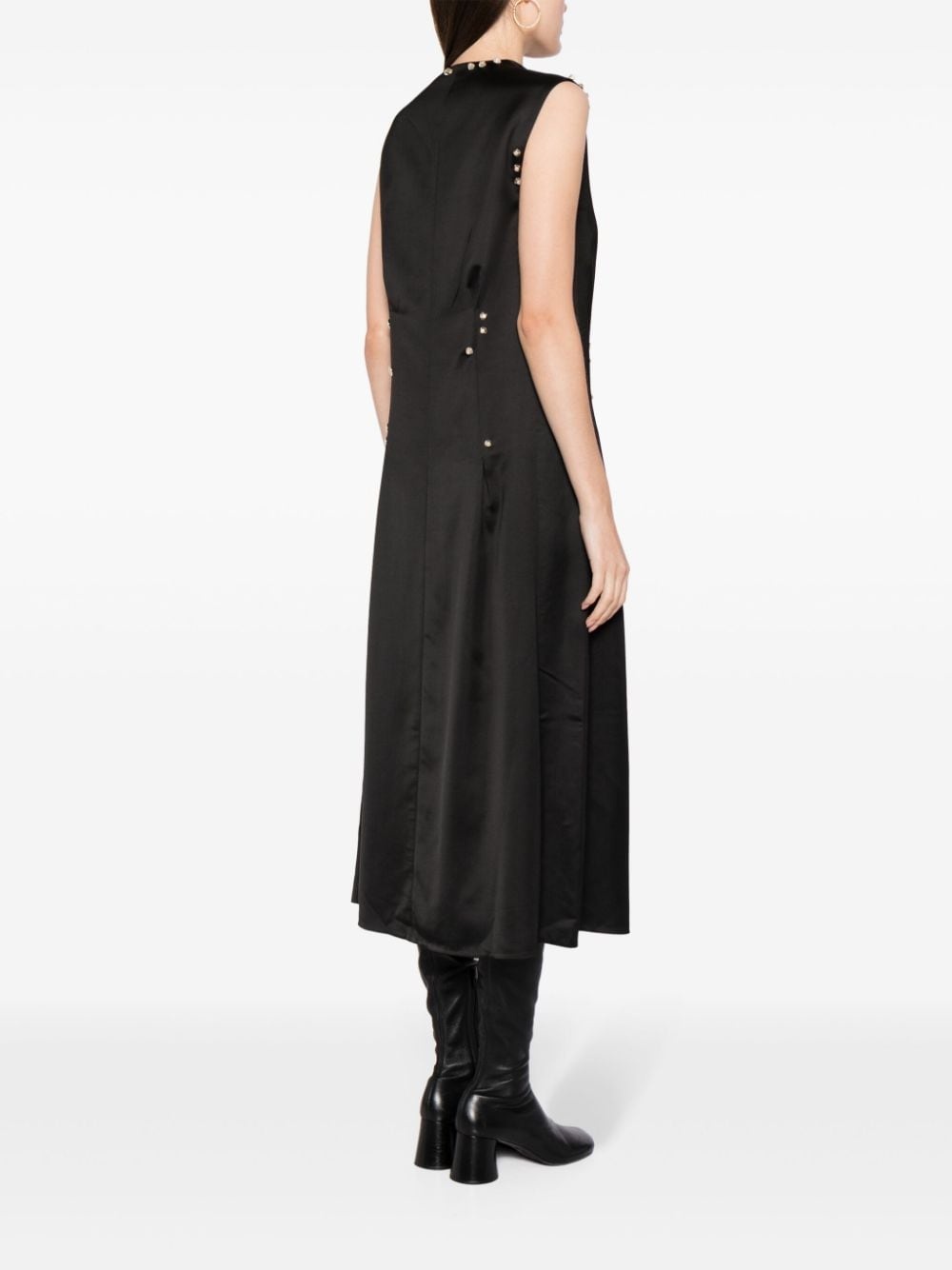 The Mello V-neck midi dress - 4