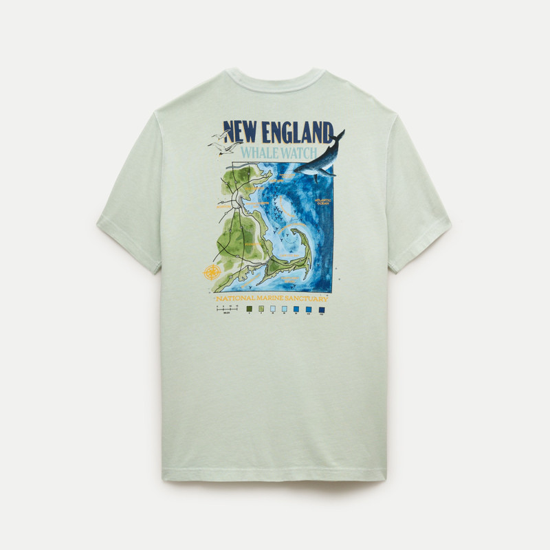 Vintage-wash cotton graphic T-shirt 5