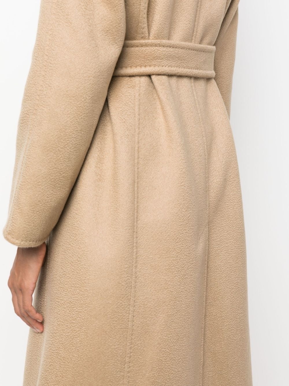 cashmere belted coat - 5