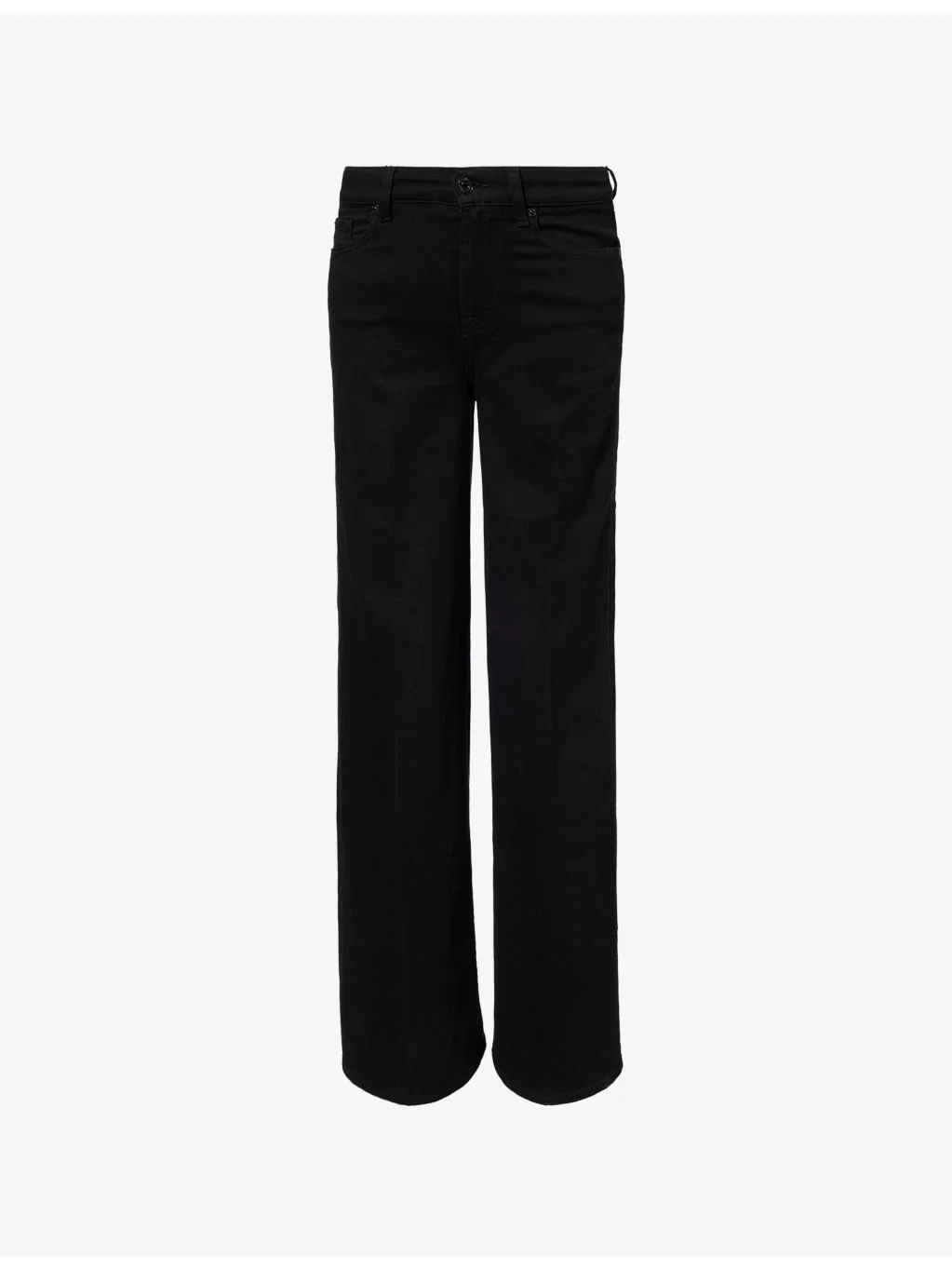 Lotta Wide-Leg Cotton Denim Jeans - 1