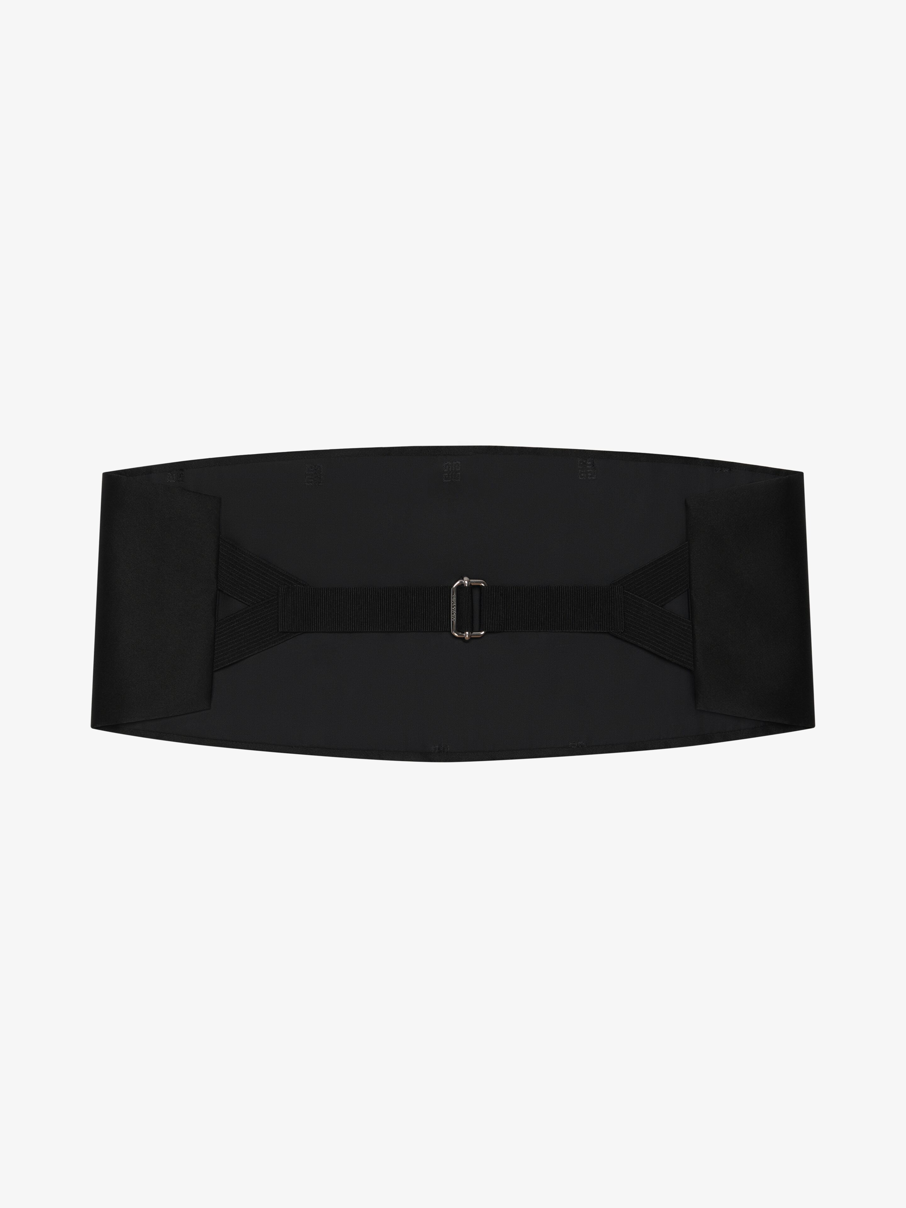 TUXEDO BELT IN SILK - 2