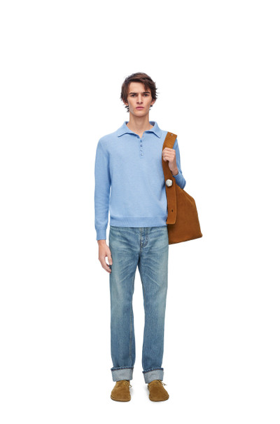 Loewe Polo sweater in cashmere outlook