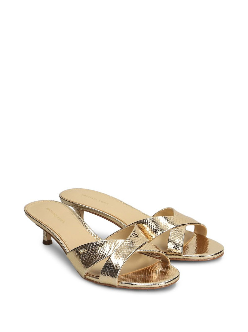 MICHAEL KORS criss-cross sandals outlook