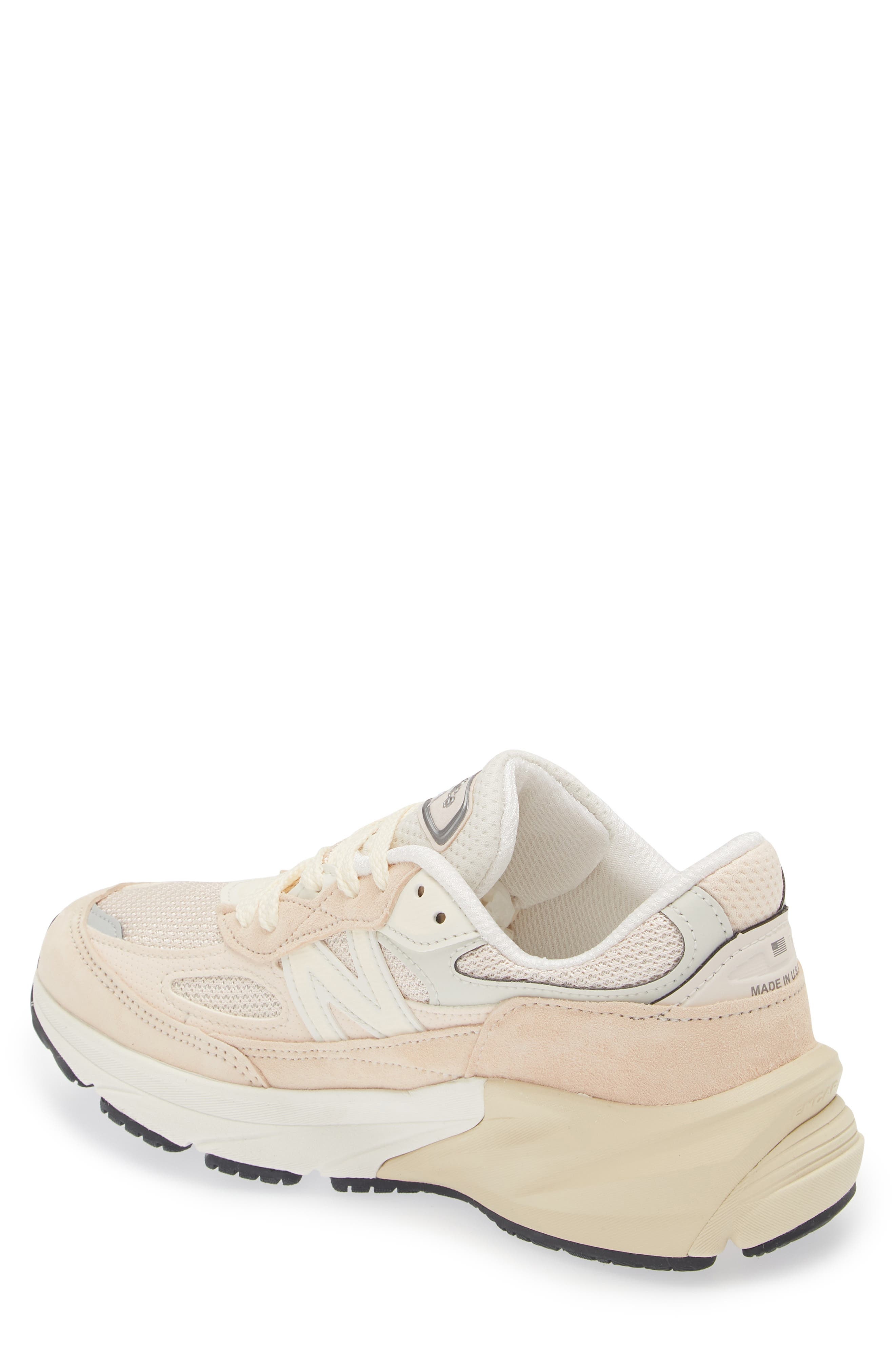 New Balance Gender Inclusive Made in USA 990v6 Sneaker in Vintage Rose/Sea Salt at Nordstrom - 2