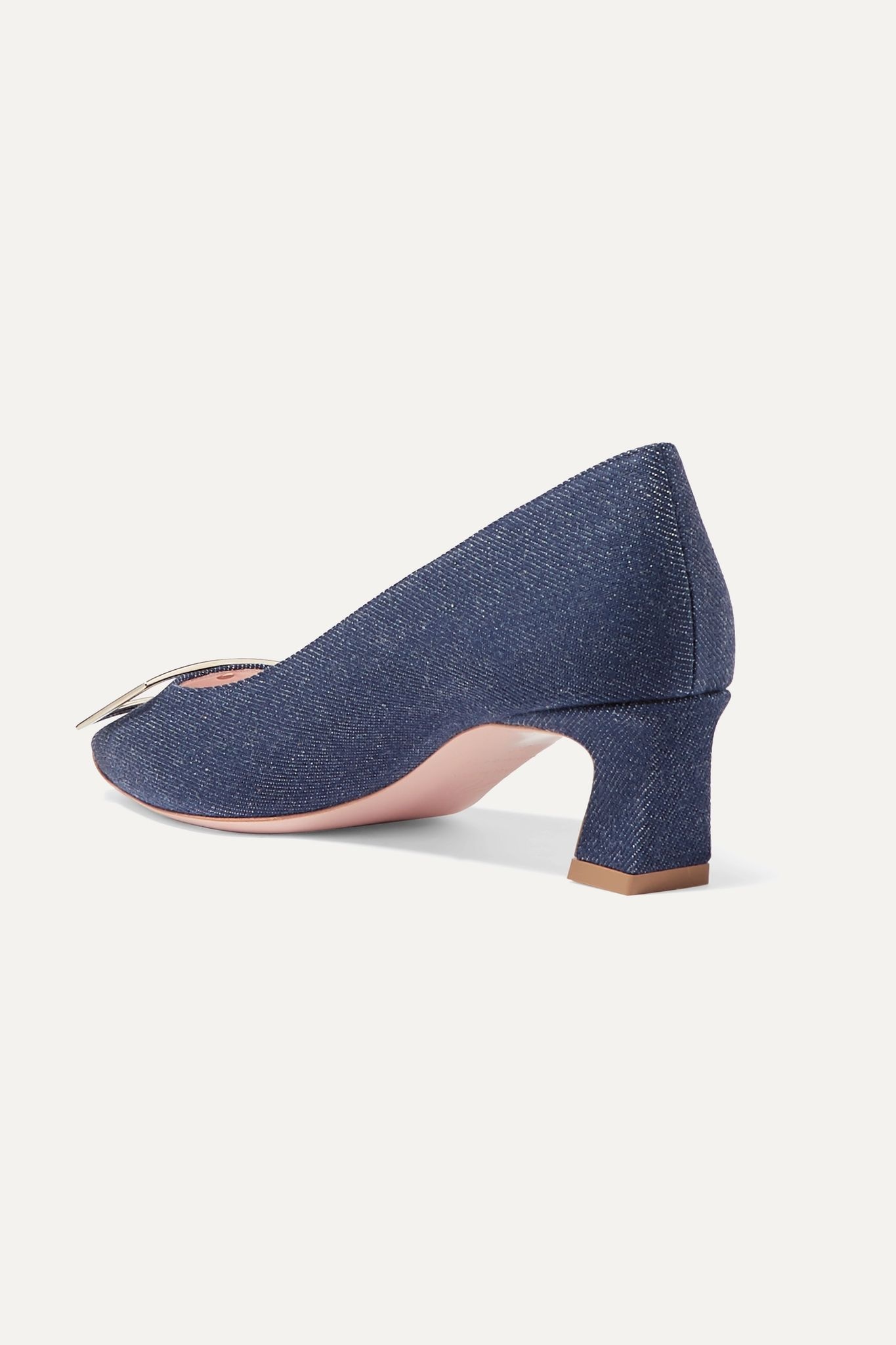 Trompette denim pumps - 4