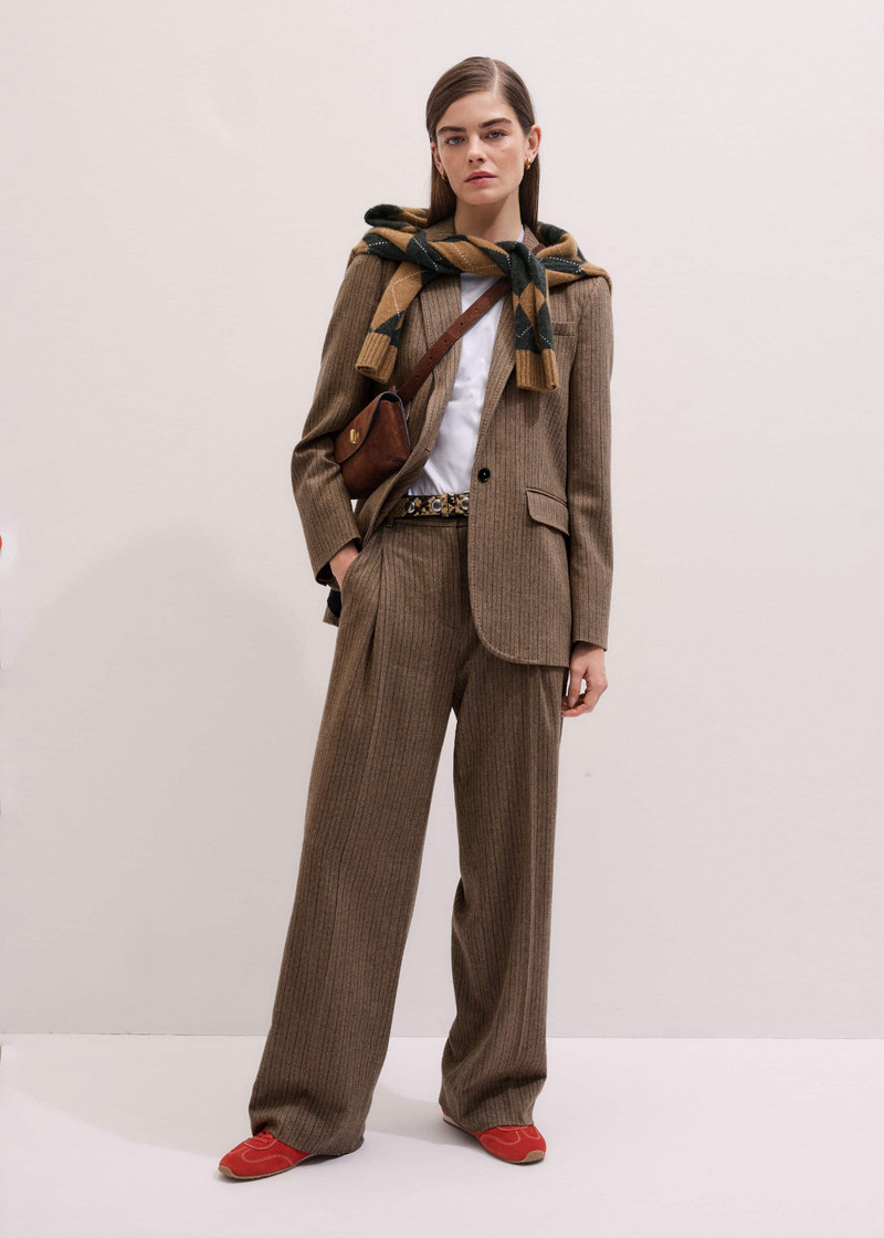 Pleat Tapered Trouser 3
