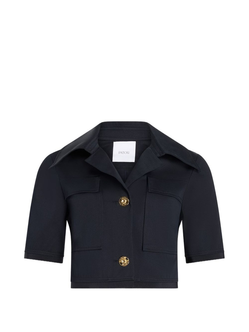 short-sleeves cropped jacket 1