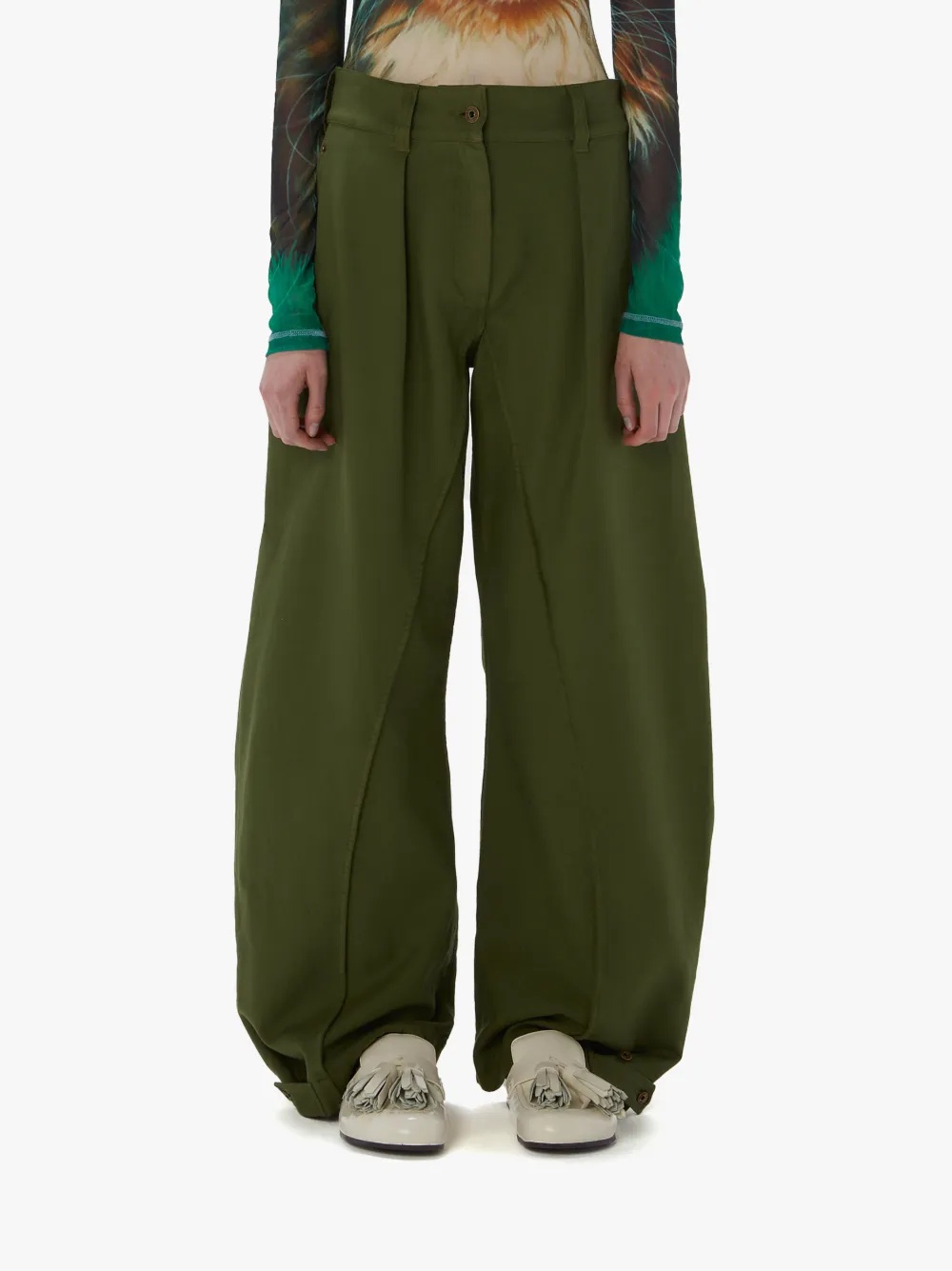 TWISTED SEAM TROUSERS - 2