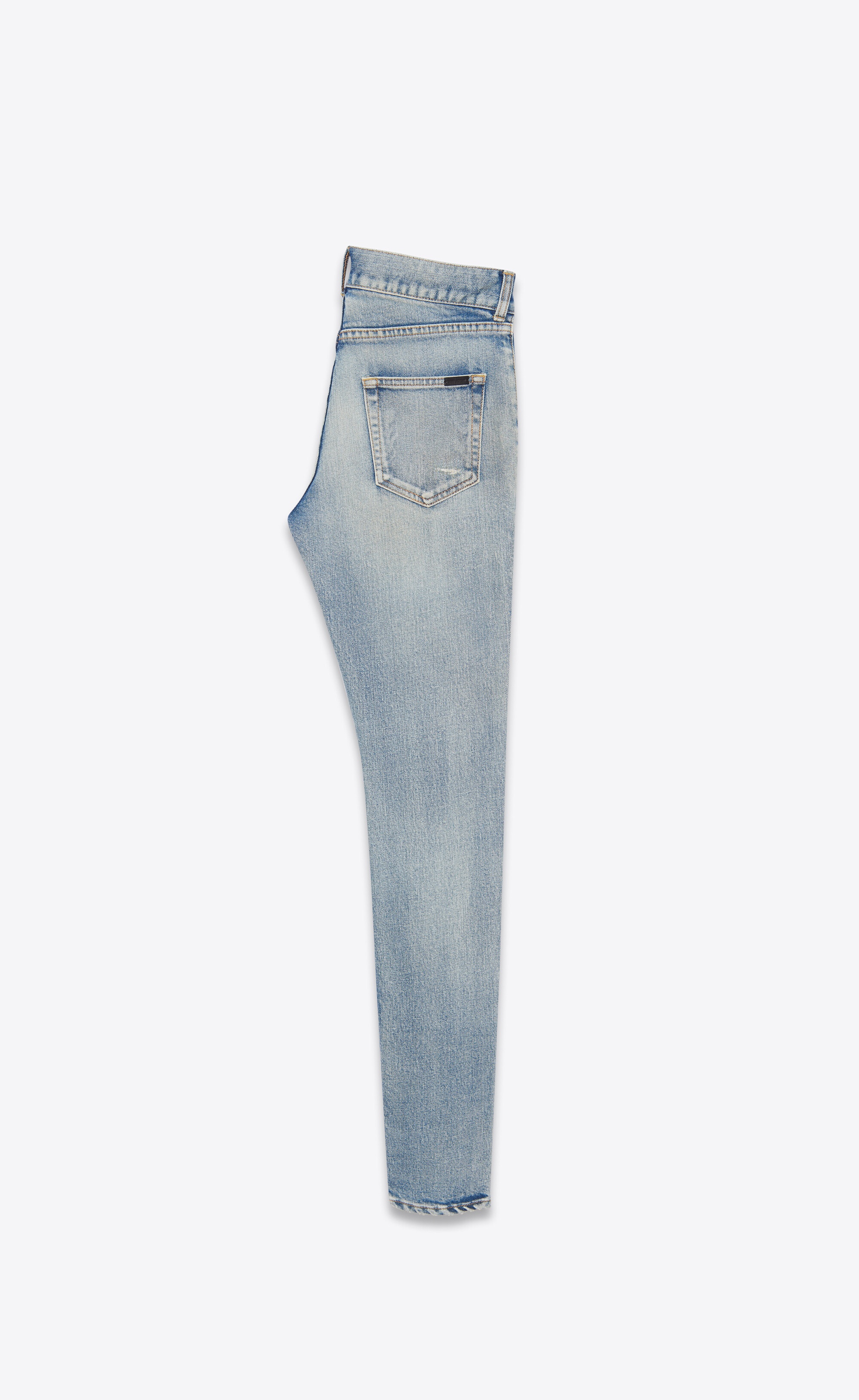 skinny-fit jeans in santa monica blue denim - 2