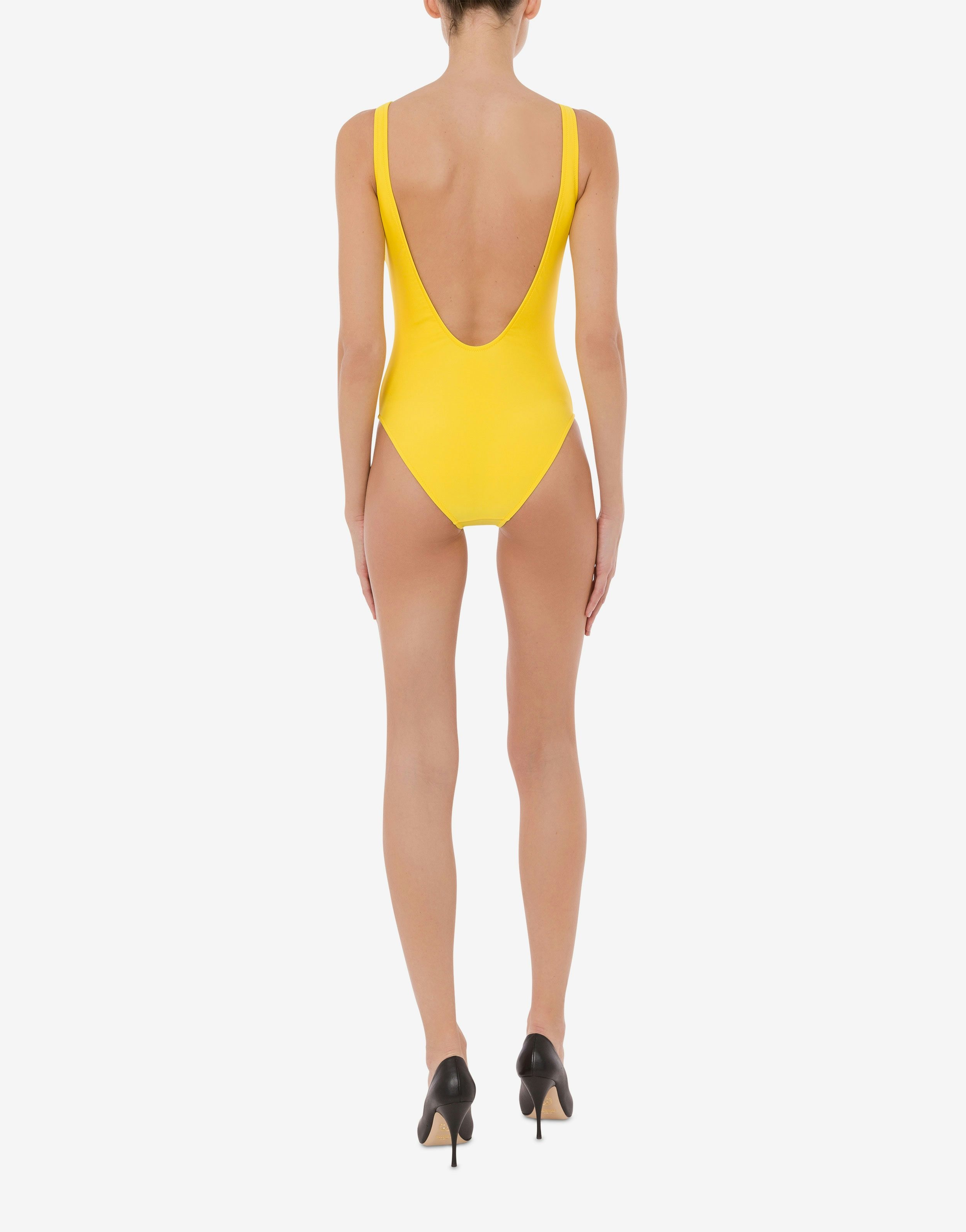 SWIMSUIT WITH MAXI LOGO - 3