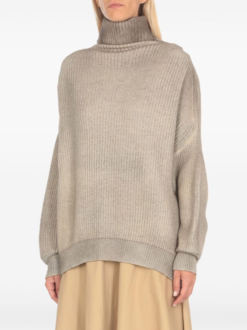 Avant Toi ribbed turtleneck sweater outlook