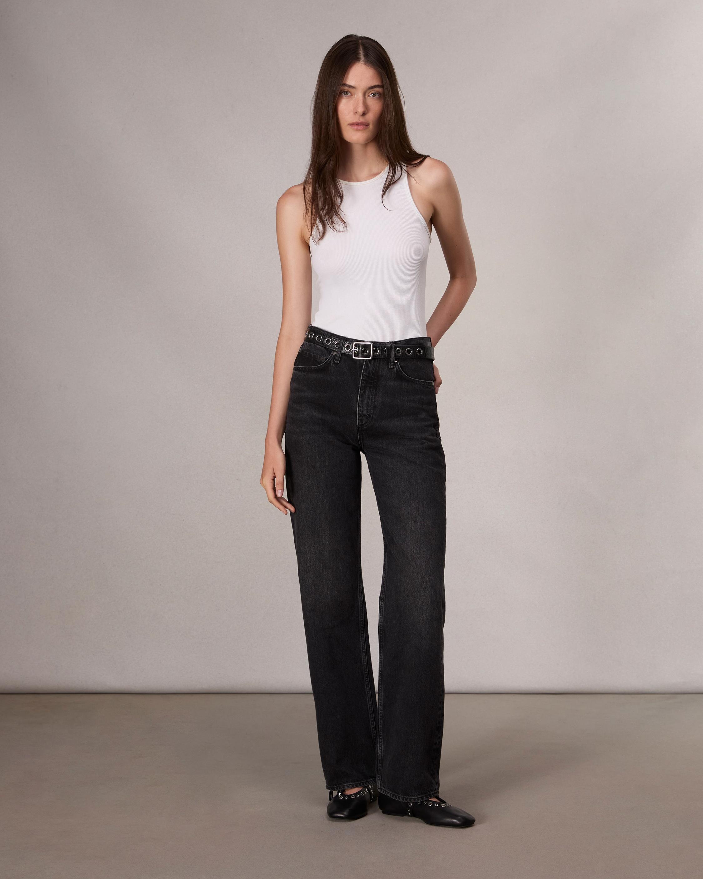 Shea Relaxed Straight Jean
Lightweight Rigid Denim - 2