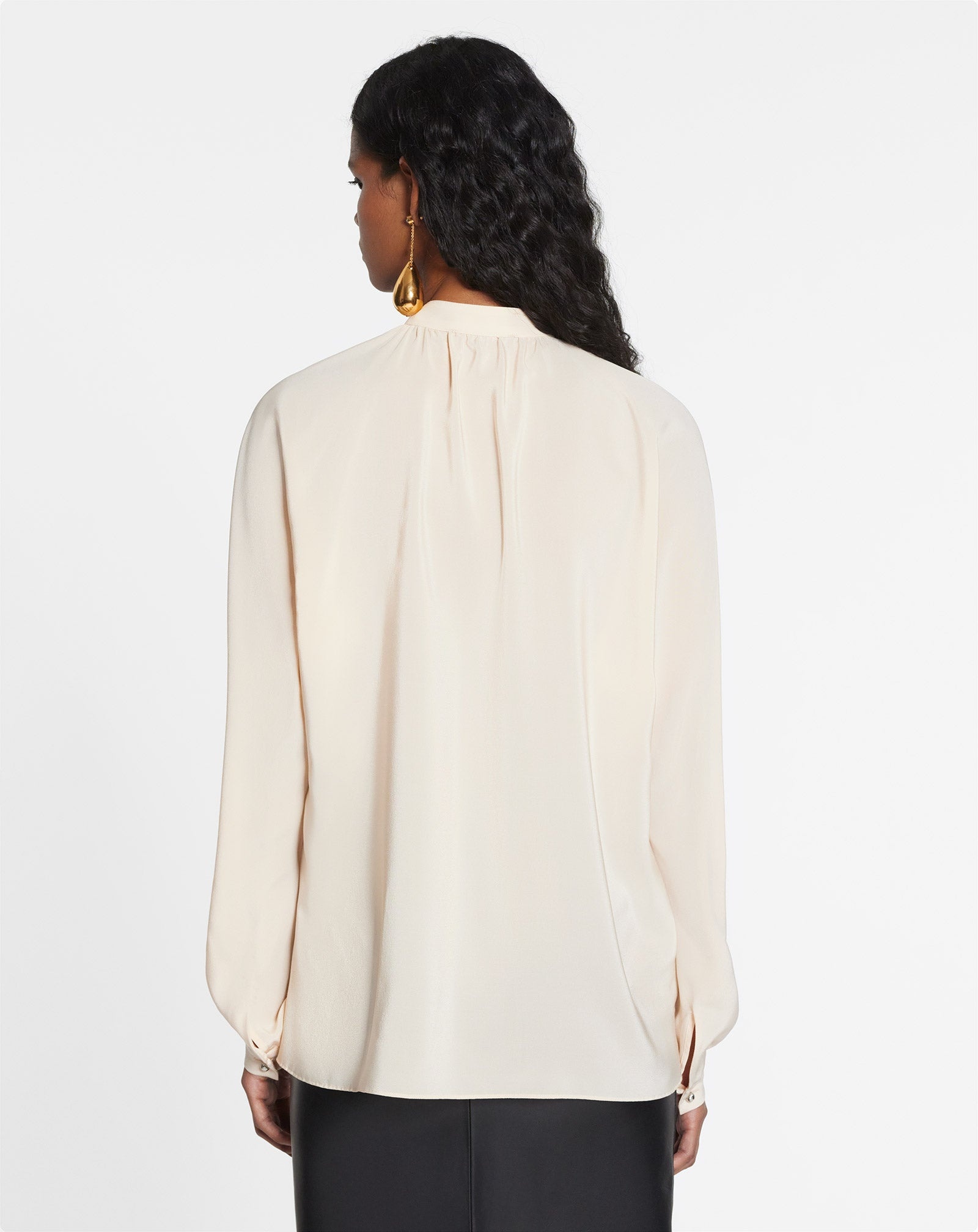 LONG-SLEEVE BLOUSE - 4