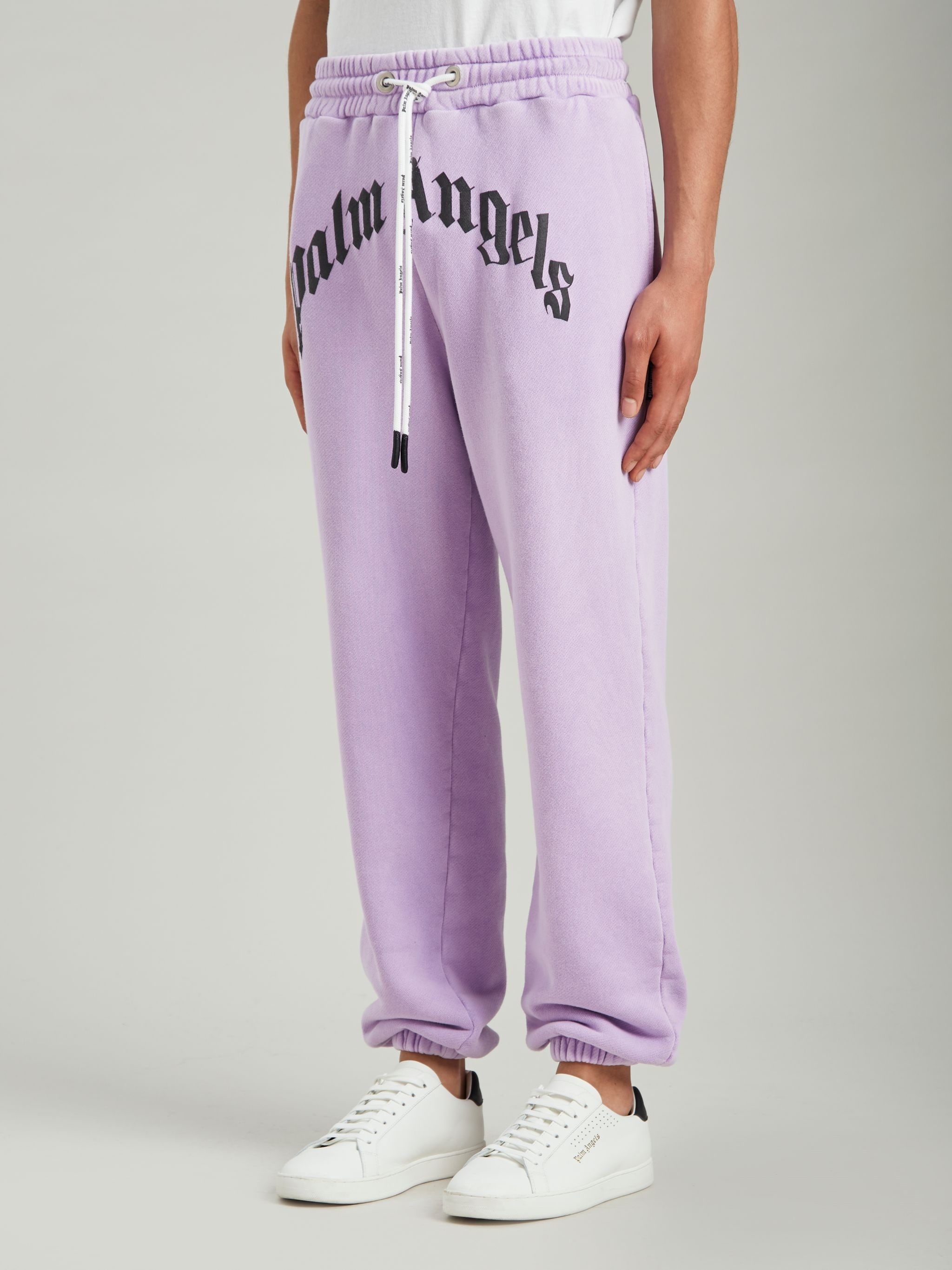 CURVED LOGO SWEATPANTS - 4