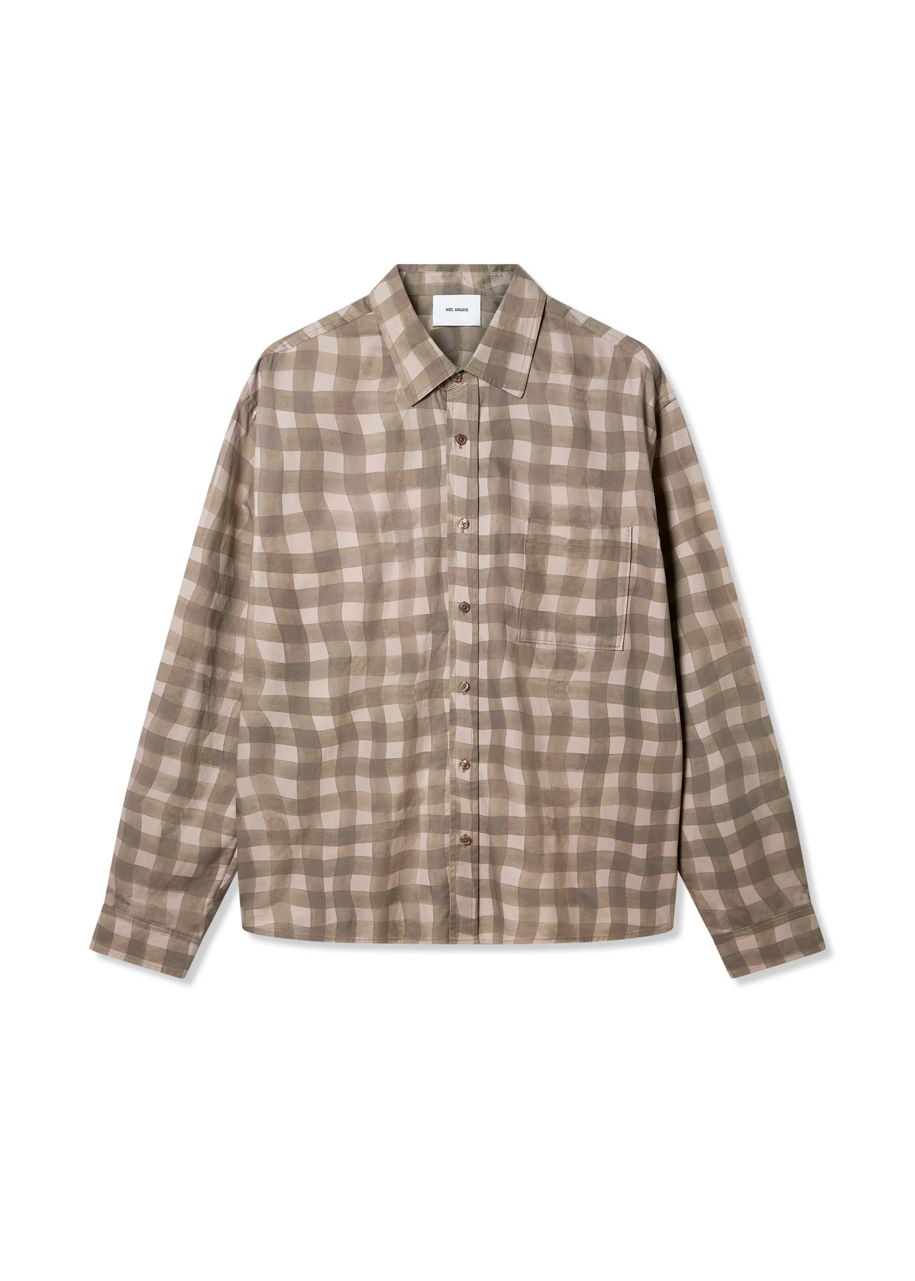 Distort Gingham Shirt - 1