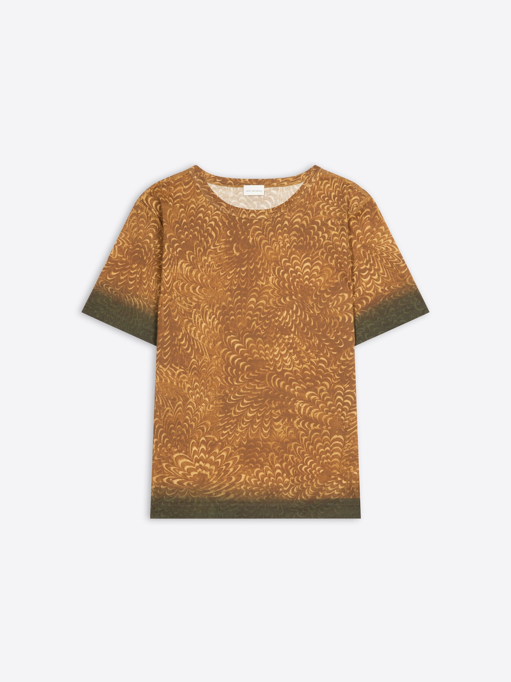 PRINTED COTTON TEE - 1
