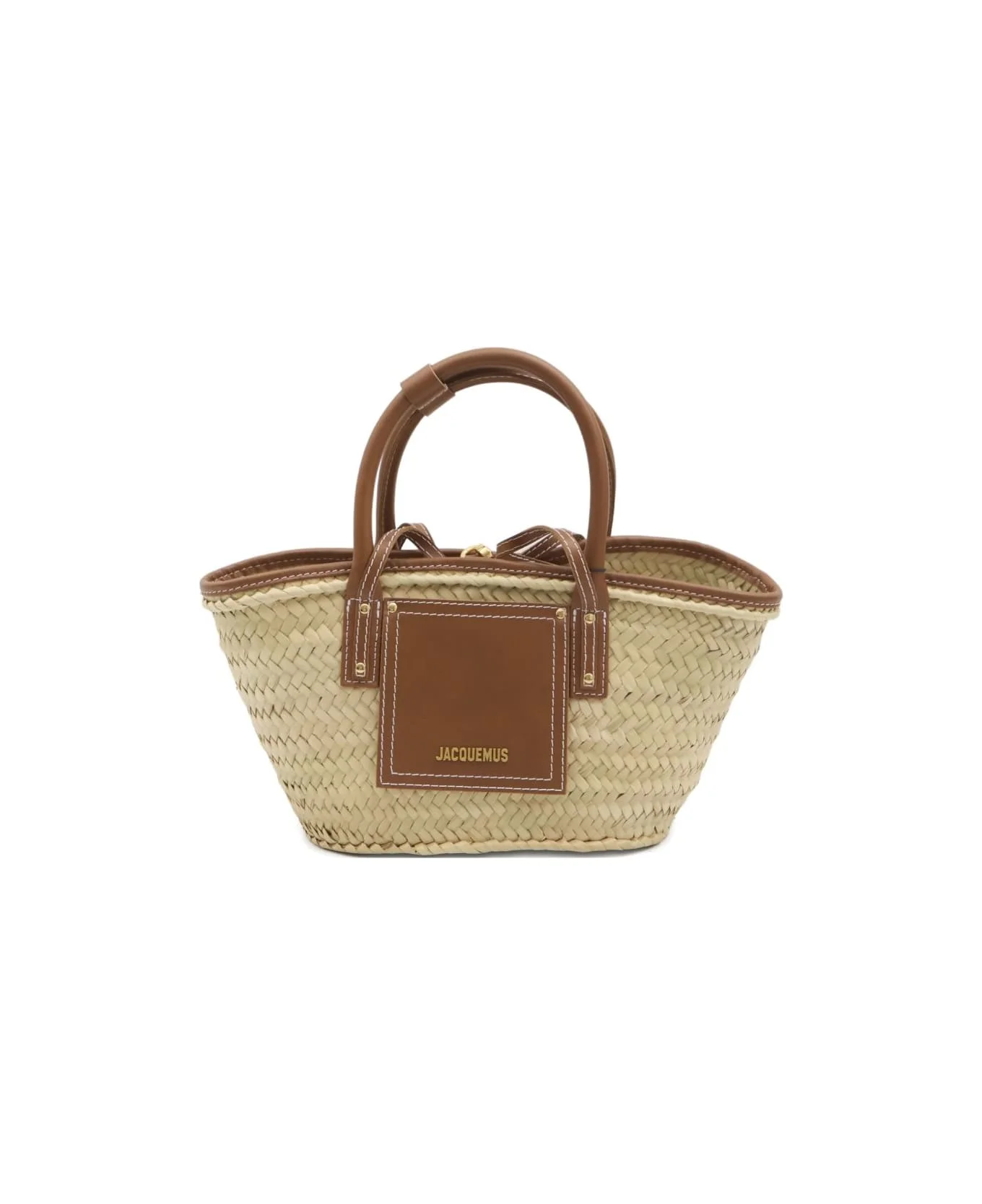 Le Panier Soli Rafia Basket Bag - 1