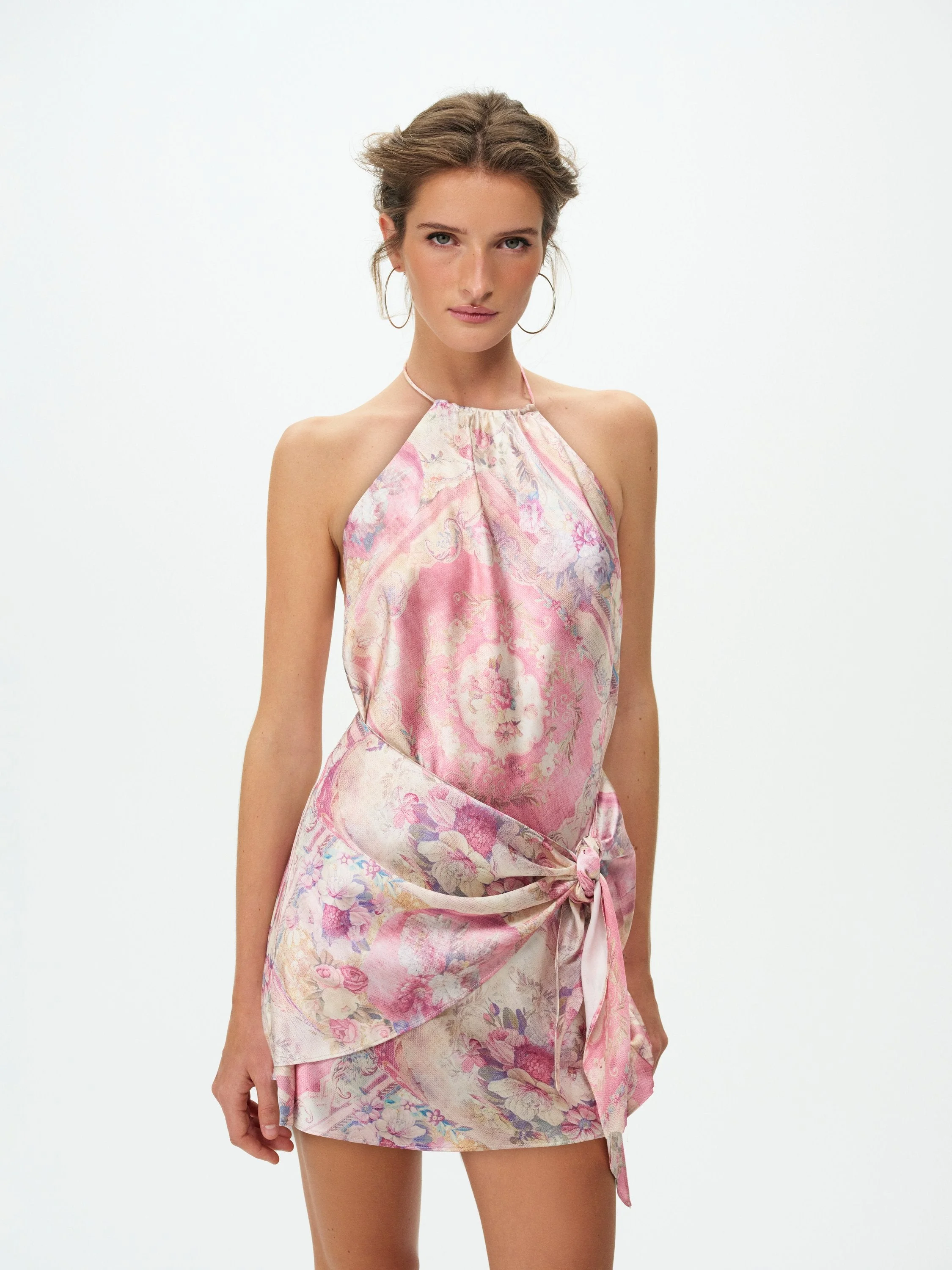 Lani Halter Mini Dress - 1