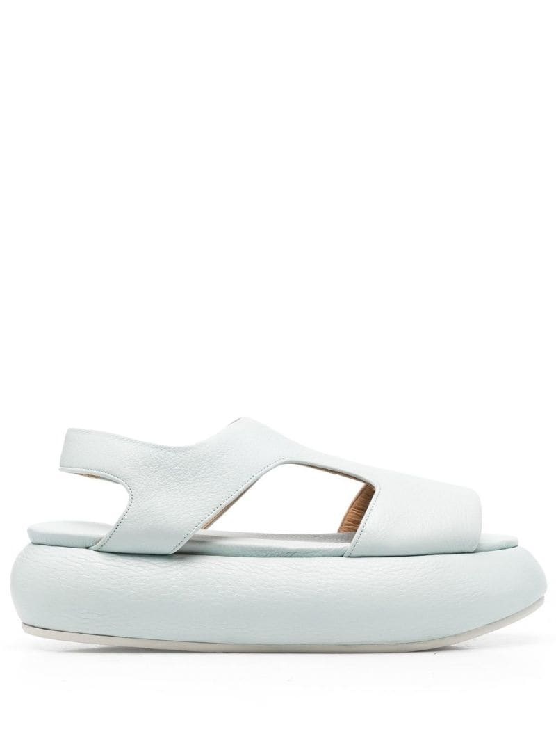 slingback flatform sandals - 2