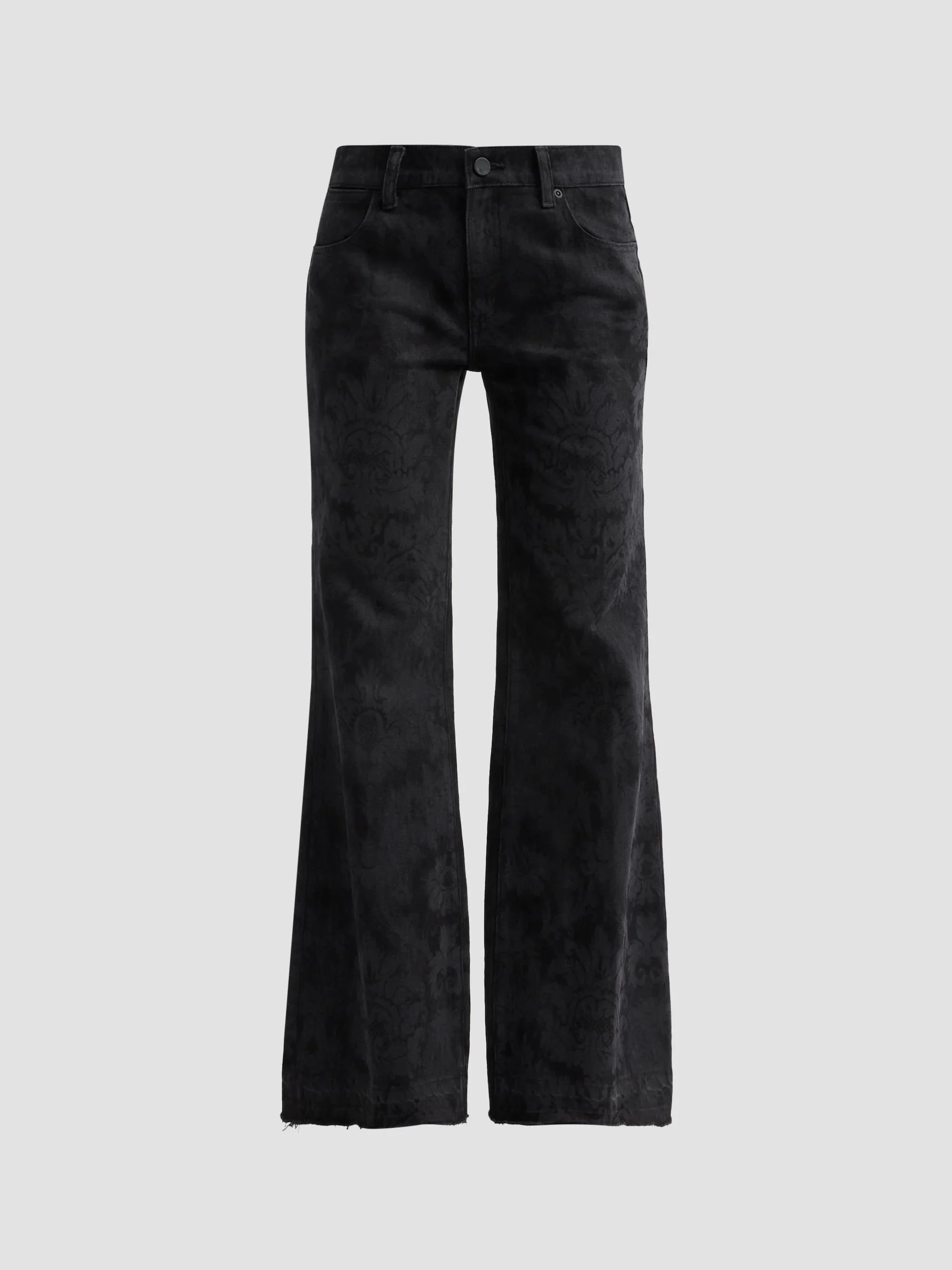 Women's Zane Flare-Leg Jeans - Black Multi - 1