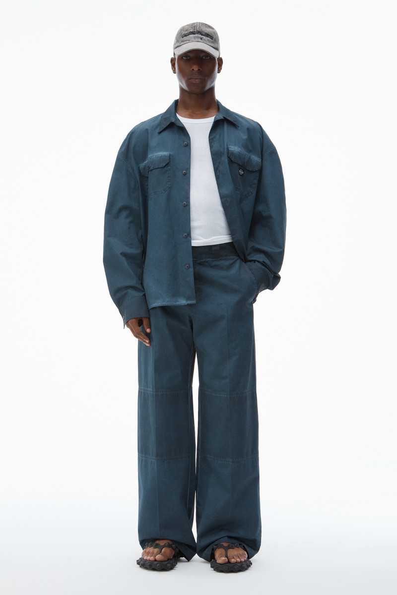 Alexander Wang Slim-Leg Pants in Cotton outlook
