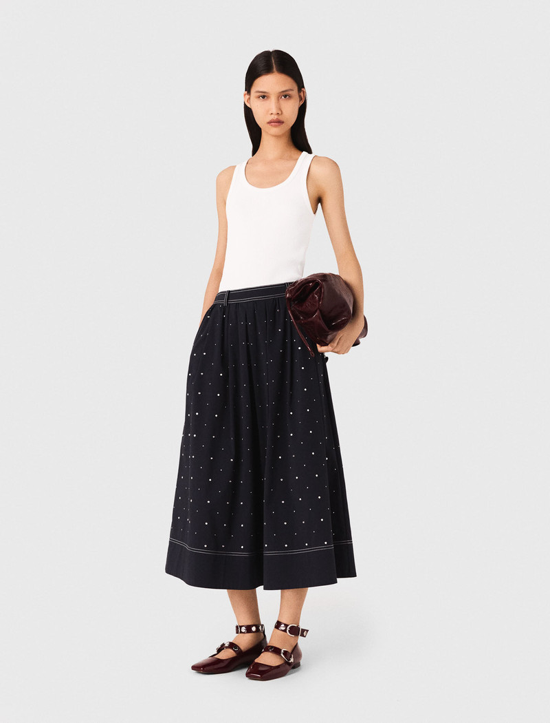 maje Rib knit tank top outlook