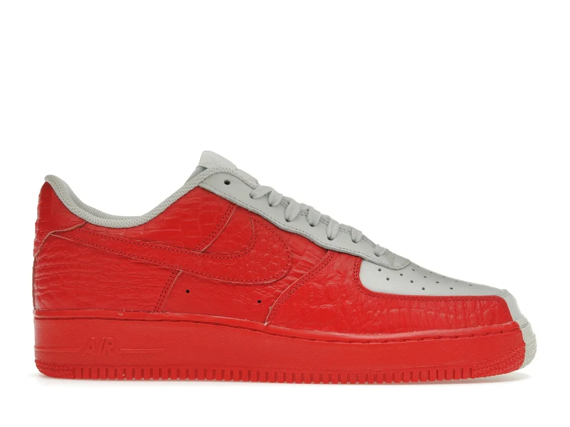 Nike Air Force 1 Low Split Grey Red - 1