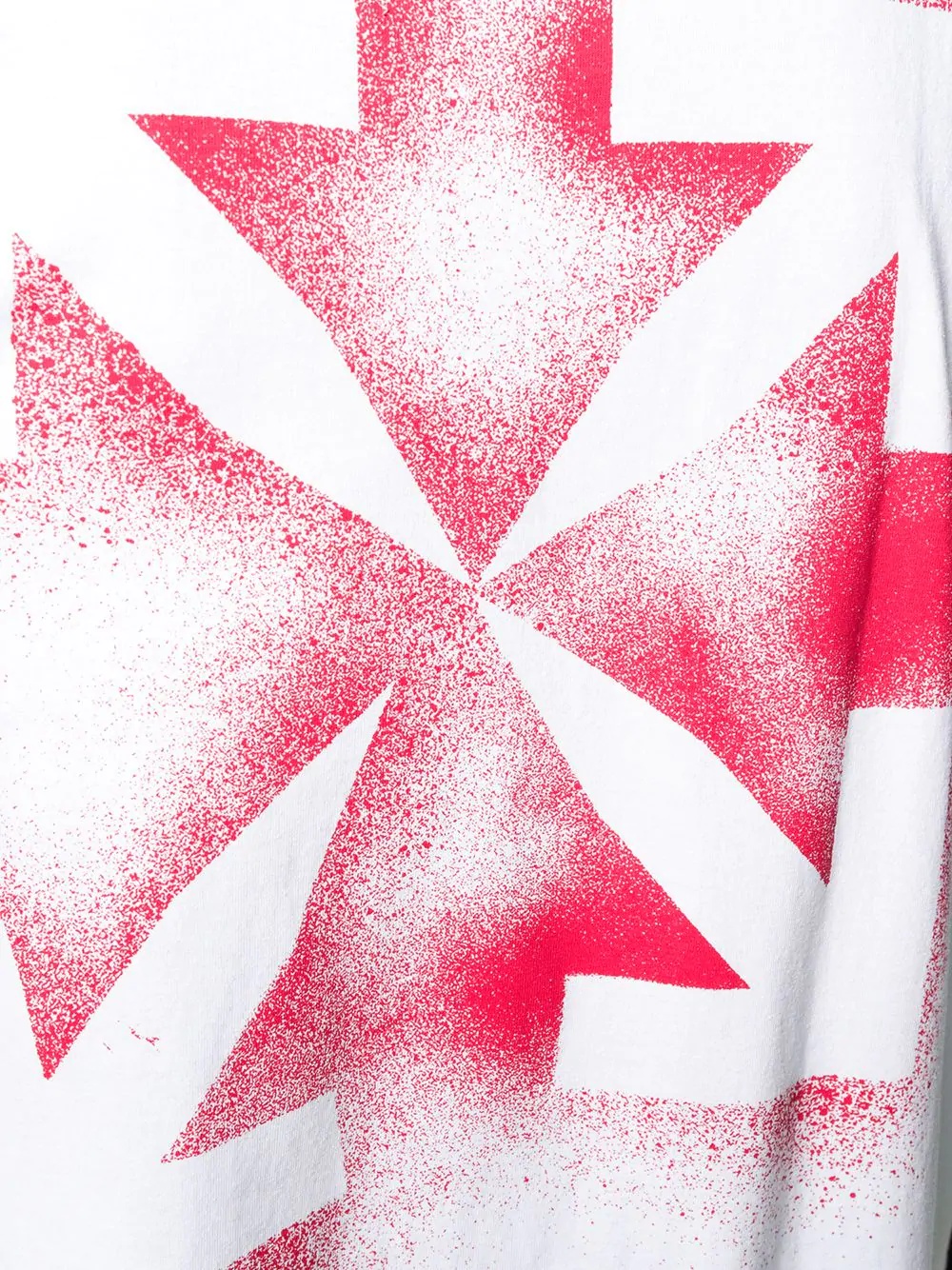 Stencil Arrows print T-shirt - 5