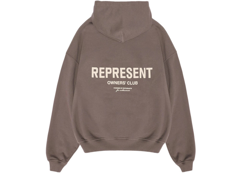 REPRESENT Represent Owners Club Hoodie Fog outlook