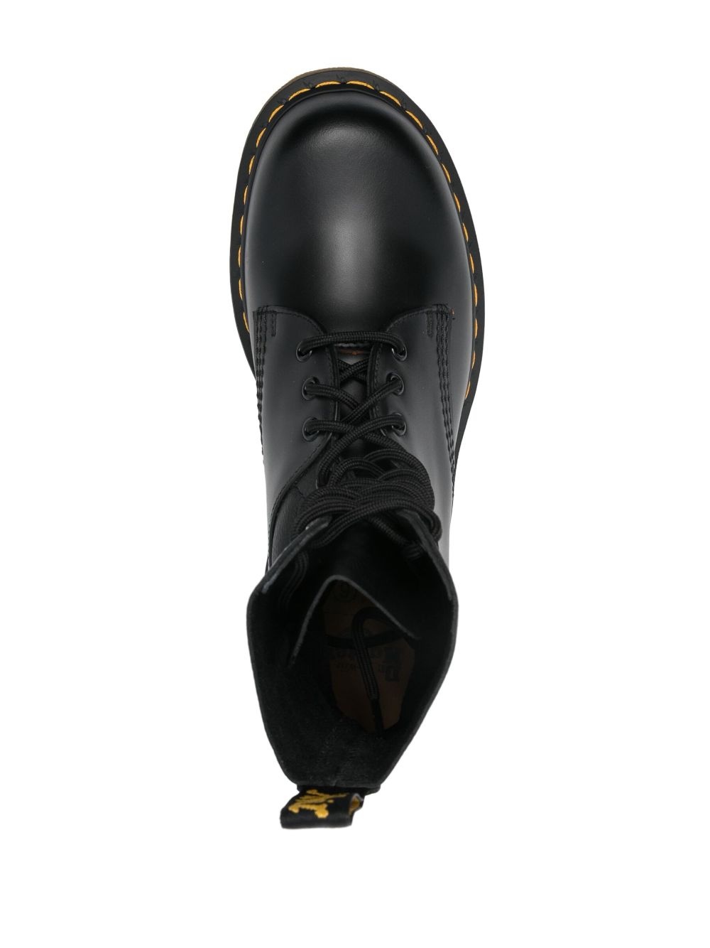 X DR. MARTENS LEATHER BOOTS - 4
