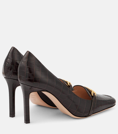 TOM FORD Whitney 85 croc-effect leather pumps outlook