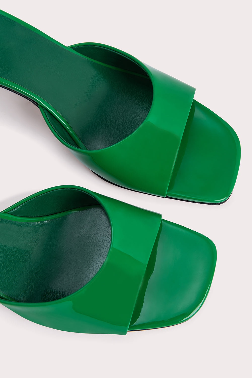 Romy Green Patent Leather - 4