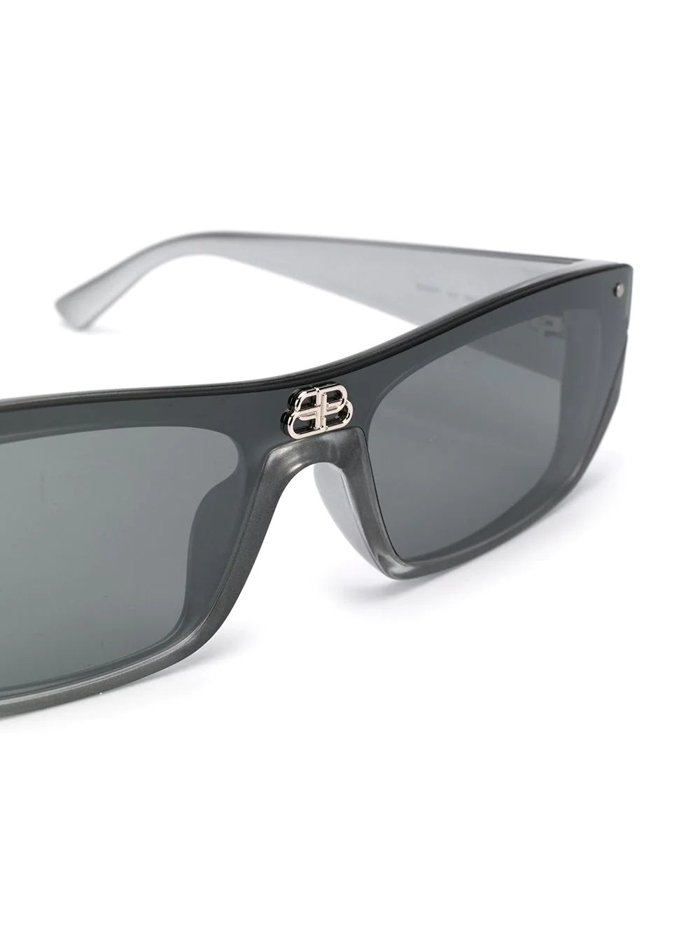 Shield rectangular-frame sunglasses - 3