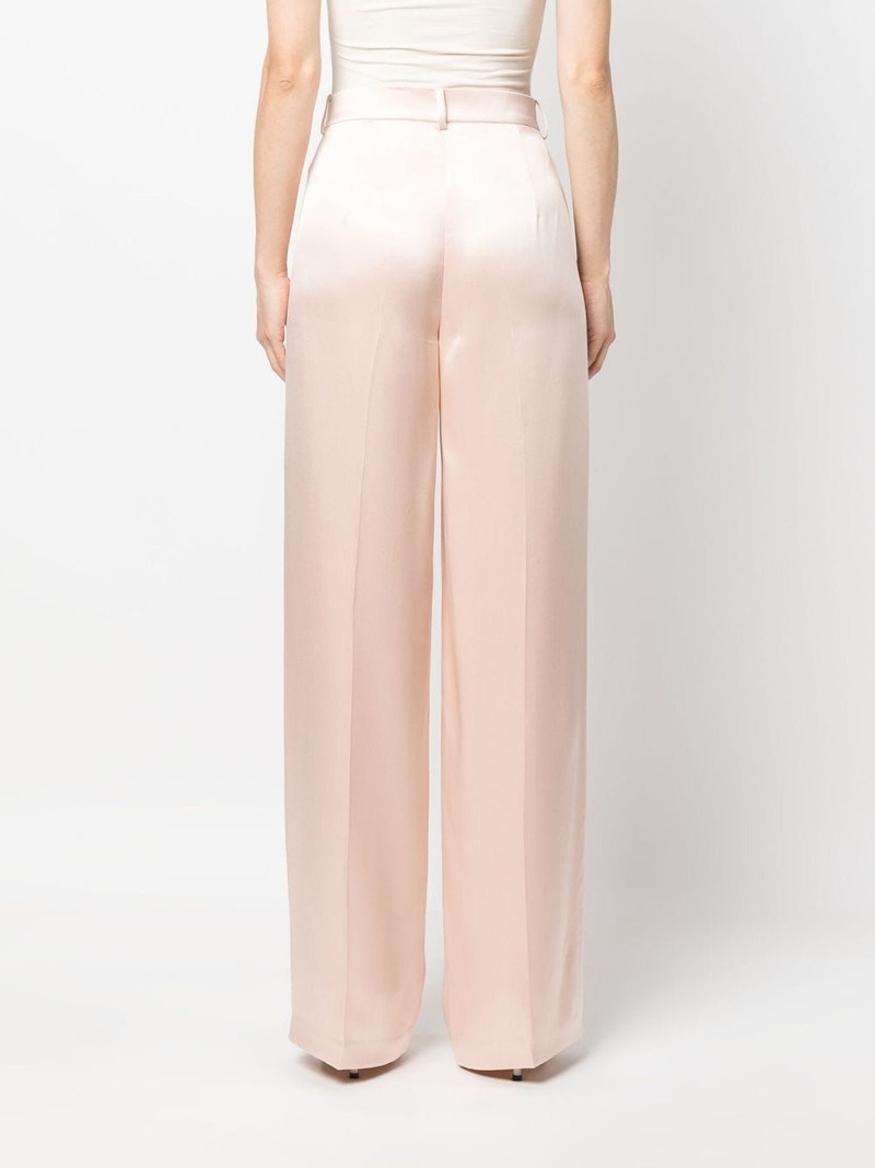 wide-leg silk trousers 4