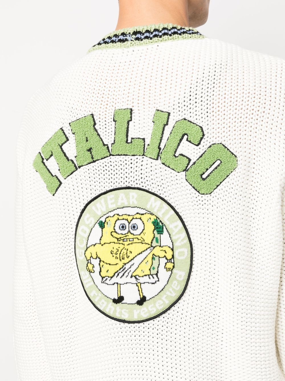 Spongebob long sleeve cardigan - 5