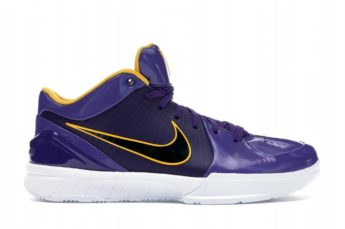 Nike Nike Kobe 4 Protro Undefeated Los Angeles Lakers stockx REVERSIBLE