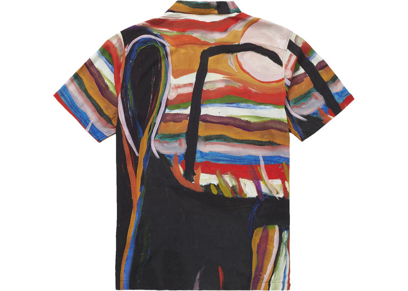 Supreme Supreme Reaper Rayon S/S Shirt No Words For Feelings outlook