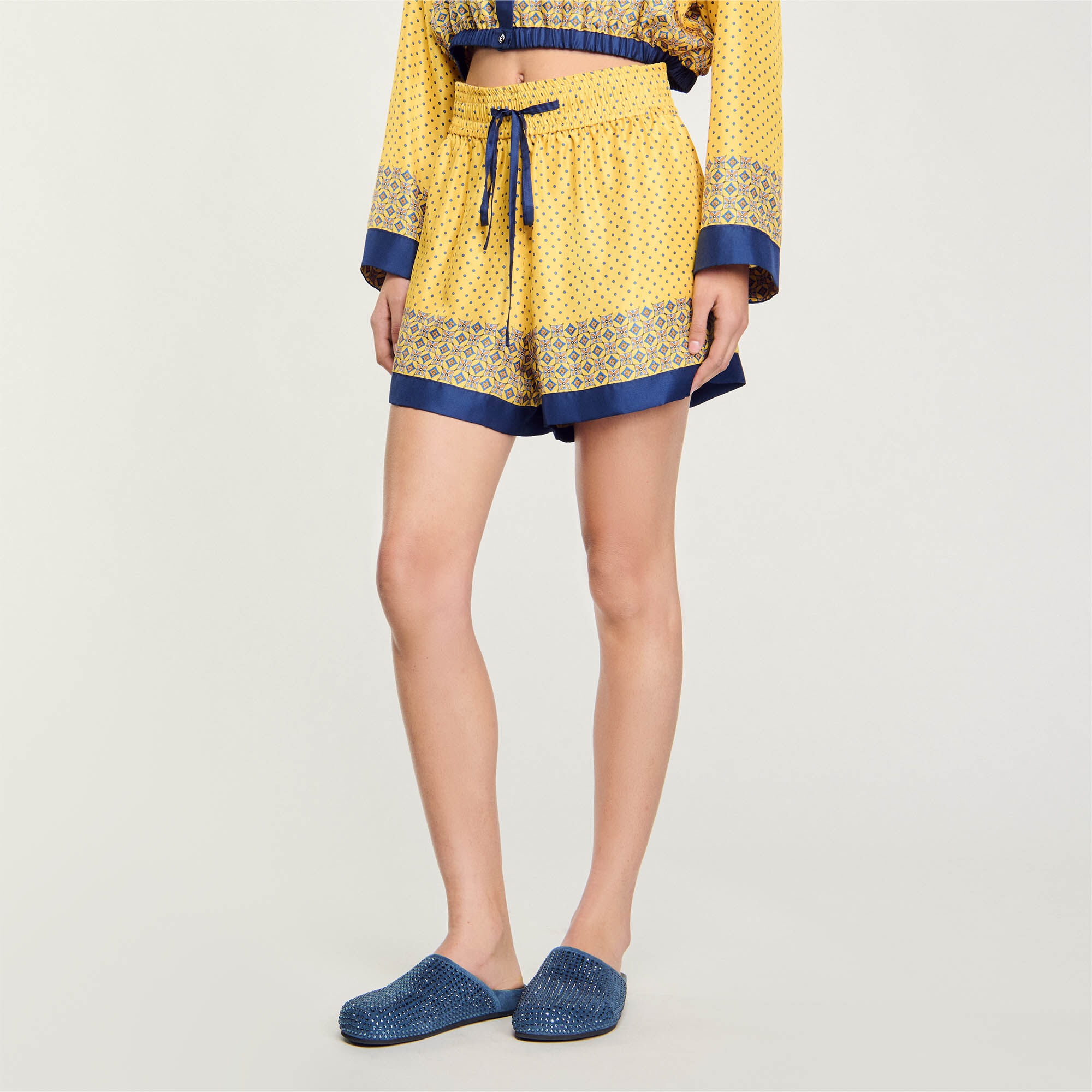 FLOWING PATTERNED SHORTS - 5