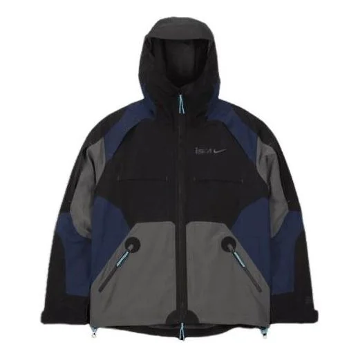 Nike ISPA Jacket 'Black Midnight Navy Iron Grey' FB2370-010 - 1