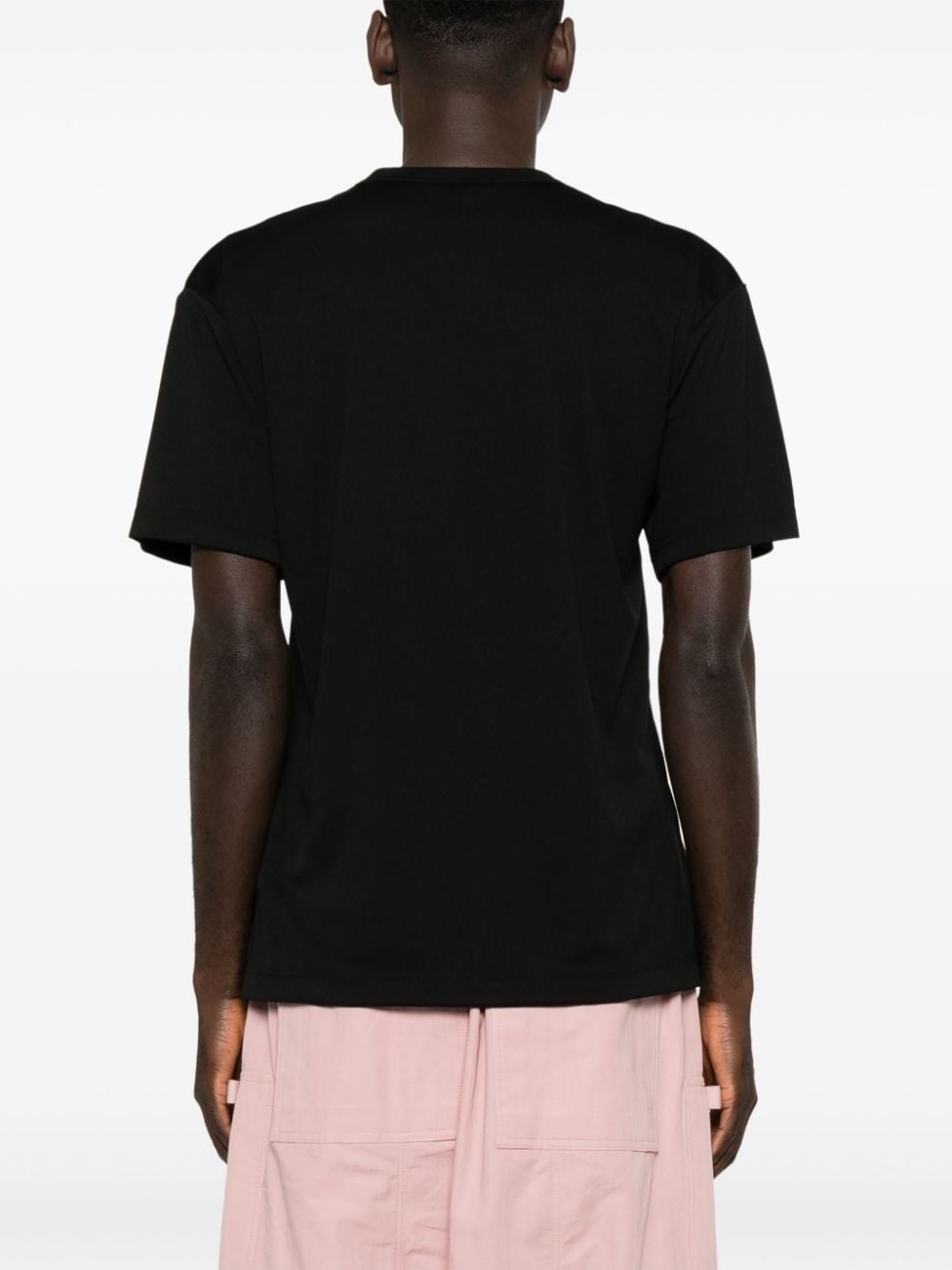 mesh-panelled T-shirt - 3