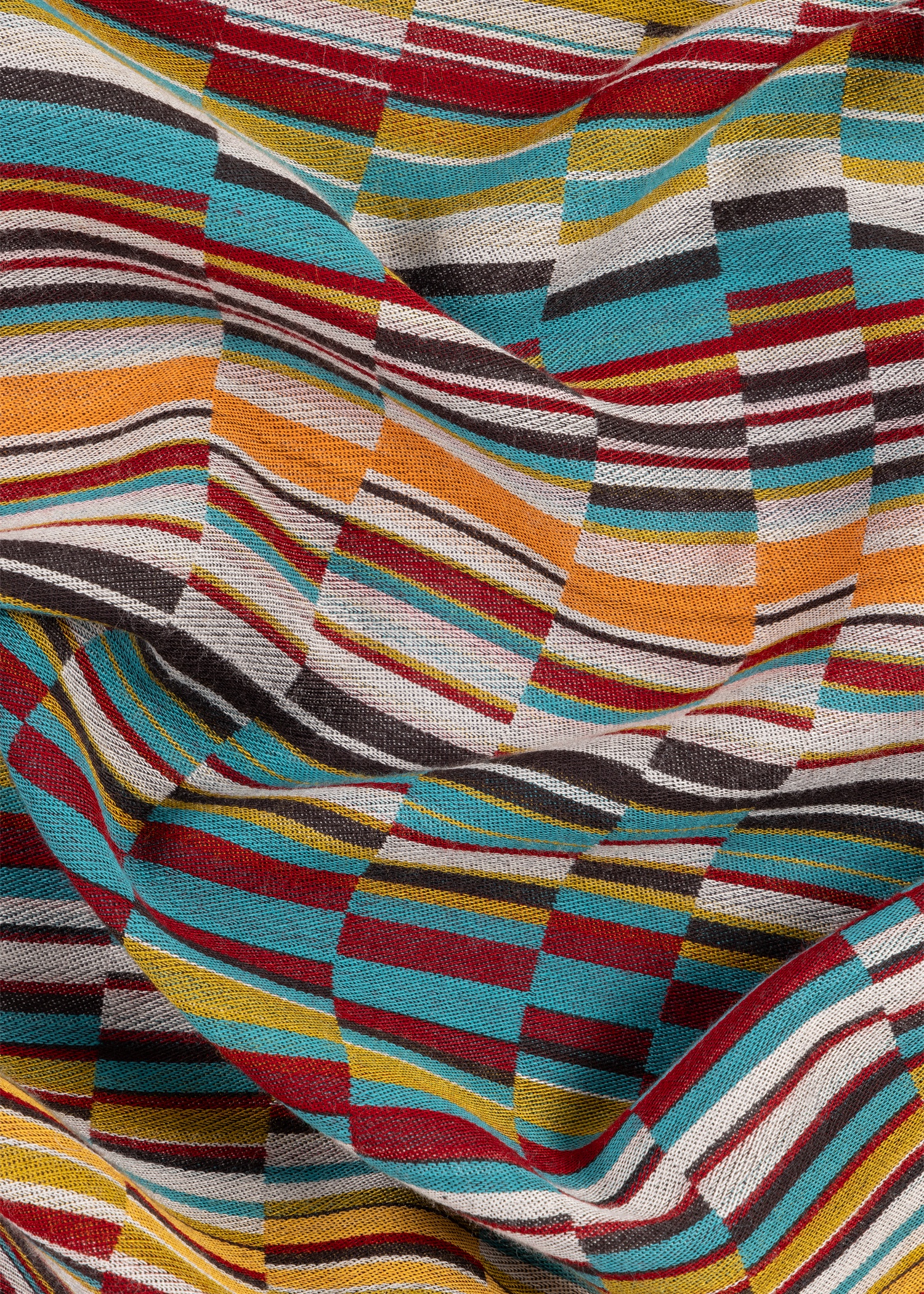 Mixed 'Signature Stripe' Scarf - 4