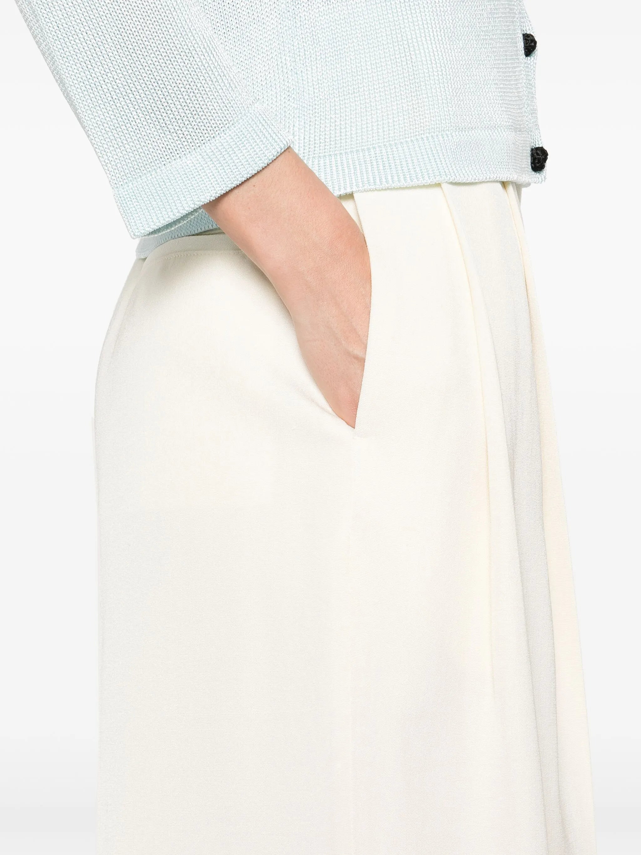 pleat-detailed trousers - 5
