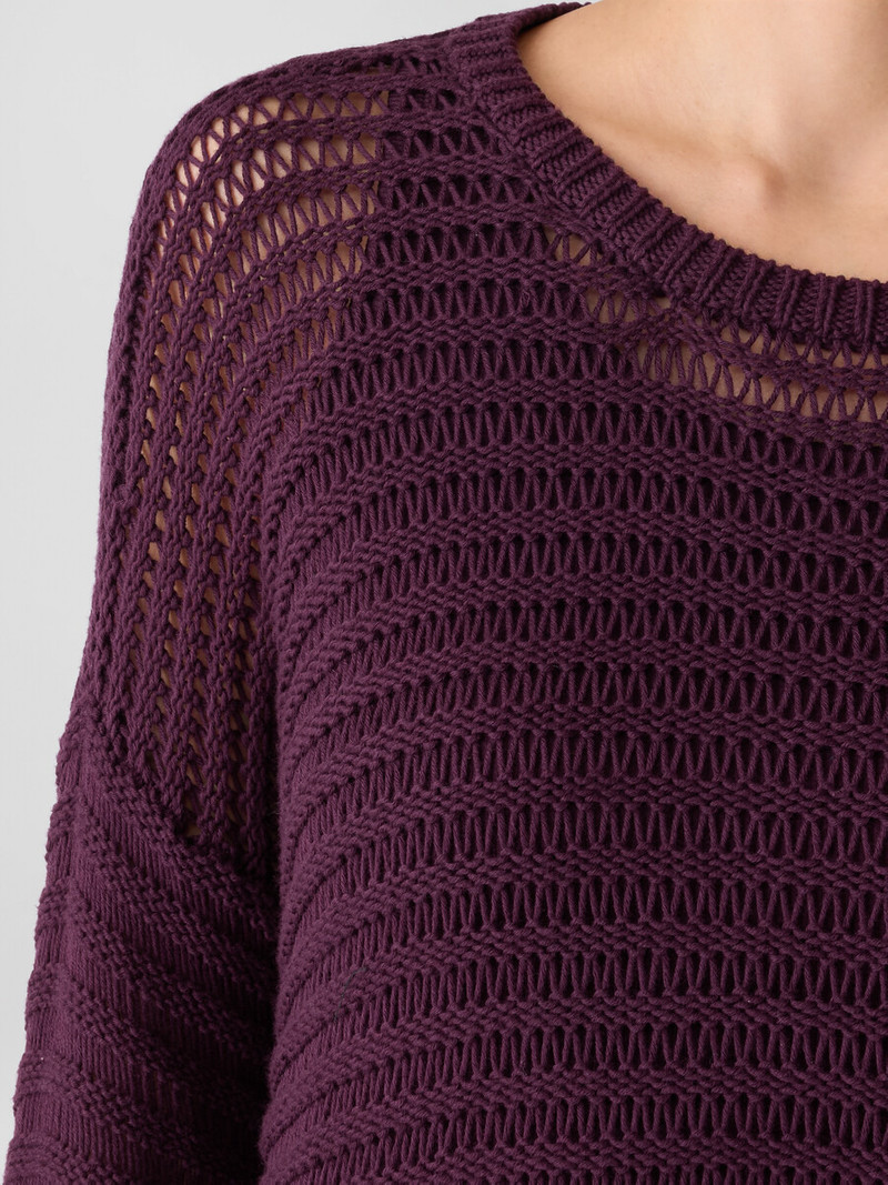 Peruvian Organic Cotton Cord Crew Neck Top 5